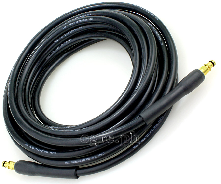 PWH-10 Replacement 6 / 10 / 15 meters Pressure Washer Hose for Karcher (Dual Quick-Connect Fittings)