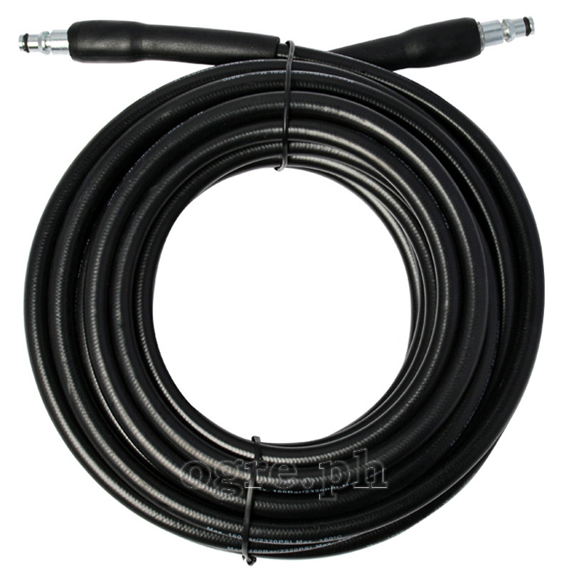 PWH-13 Replacement 6 / 10 / 15 meters Pressure Washer Hose for Kawasaki/Fujihama (Dual Quick-Connect Fittings)