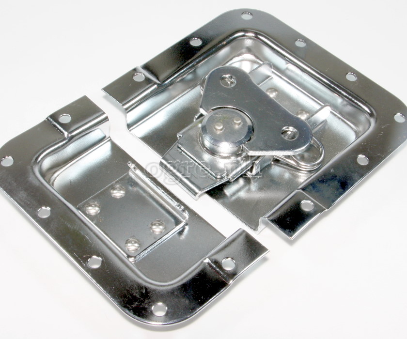 BL01B Flight Case Large Butterfly Latch, 127mm x 173mm, 12.5mm Offset, 15mm Recess