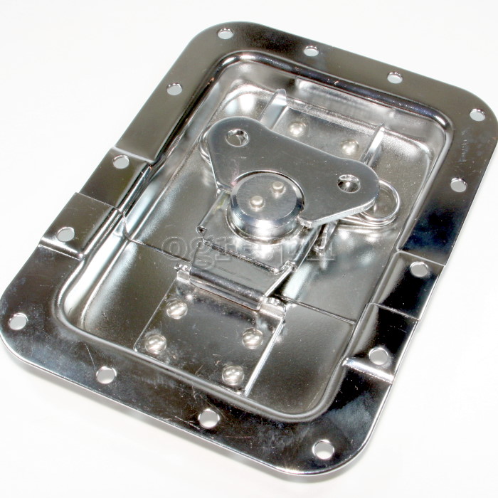 BL01B Flight Case Large Butterfly Latch, 127mm x 173mm, 12.5mm Offset, 15mm Recess