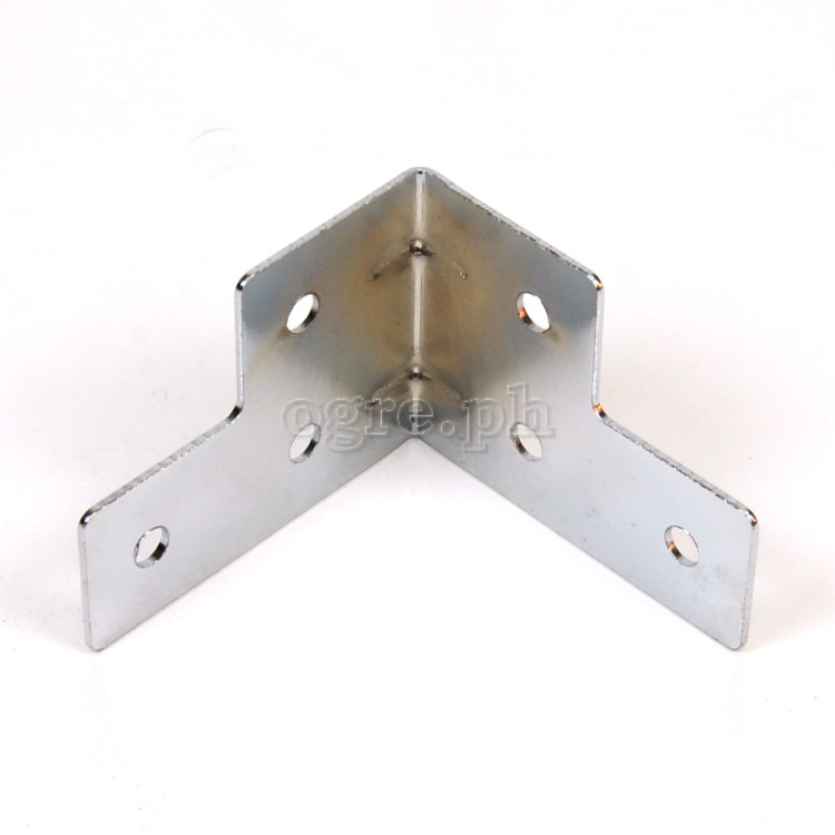 F0130 Flight Case Medium Corner Brace Protector 53*40mm, Chrome, Set of 4
