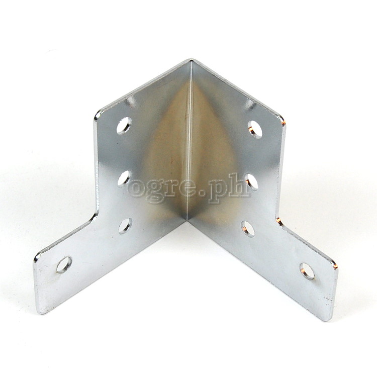F0235 Flight Case Large Corner Brace Protector 58*60mm, Chrome, Set of 4