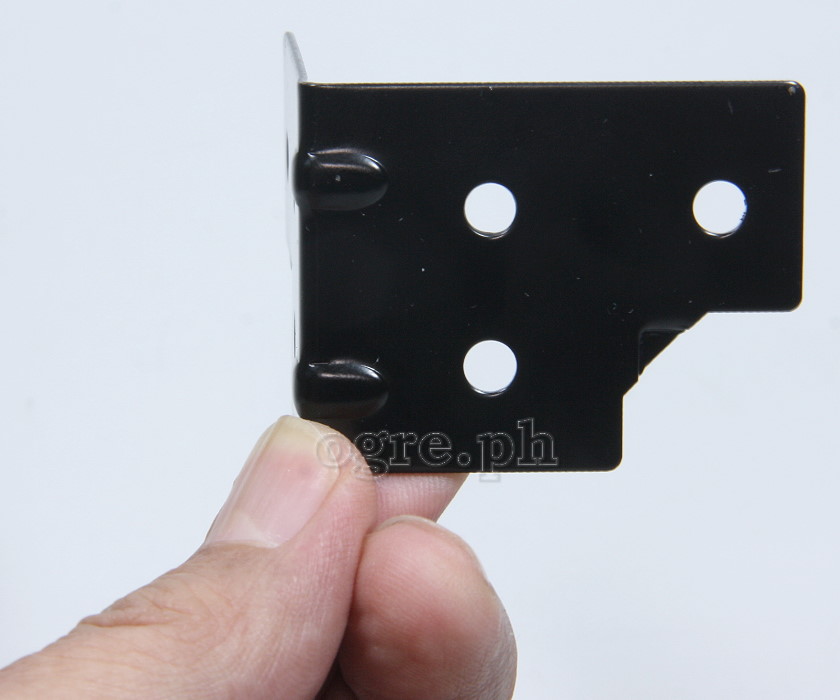 F0430-B Flight Case Small Corner Brace Protector 48*38mm, Black, Set of 4