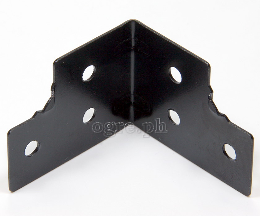 F0430-B Flight Case Small Corner Brace Protector 48*38mm, Black, Set of 4