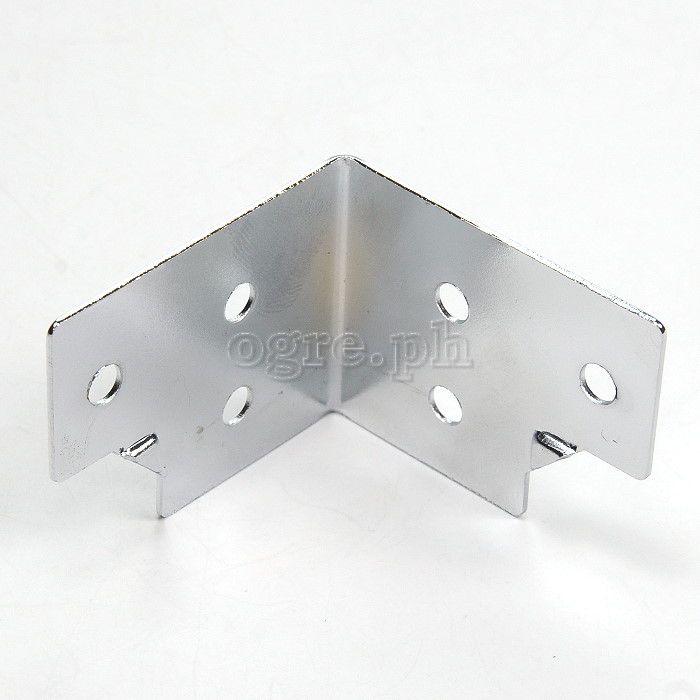 F0430N Flight Case Small Corner Brace Protector 48*38mm, Chrome, Set of 4