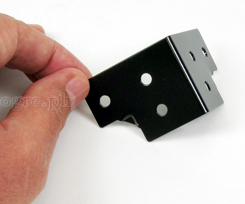 F0430N-B Flight Case Small Corner Brace Protector 48*38mm, Black, Set of 4