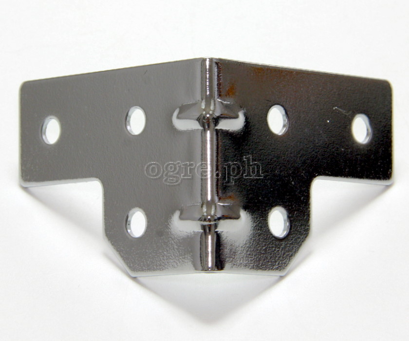 F0535 Flight Case Medium Corner Brace Protector 53*40mm, Chrome,Set of 4