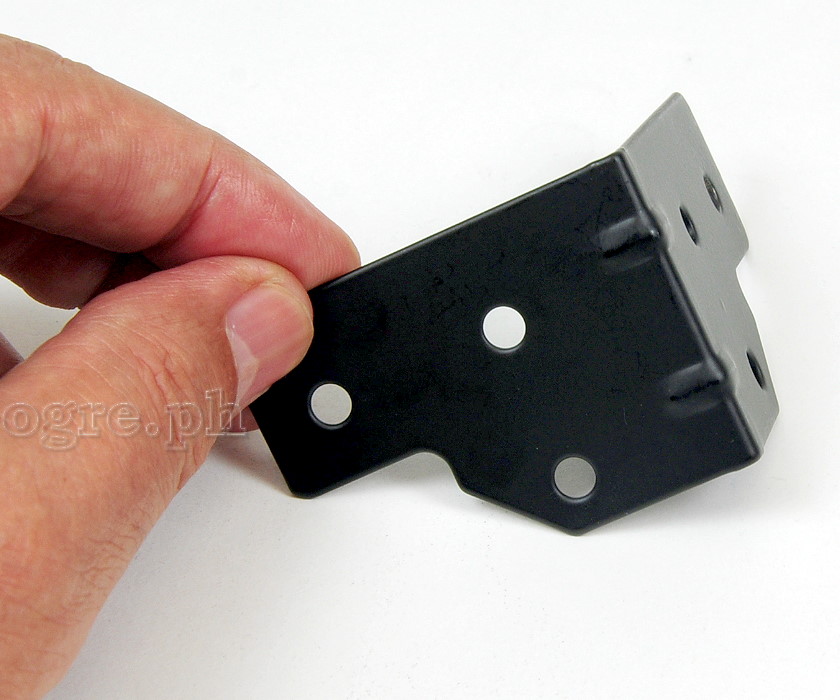 F0535-B Flight Case Medium Corner Brace Protector 53*40mm, Black, Set of 4