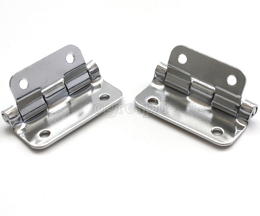 HP06 Flight Case Small Detachable Lift Off Hinge 57x30mm, Chrome, Set of 4
