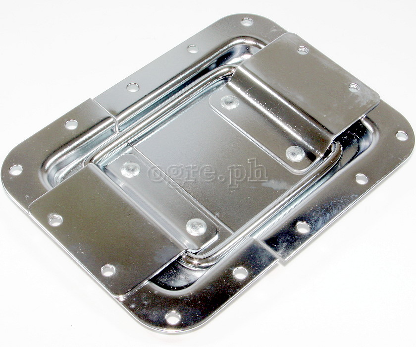 HS03 Flight Case Large Recessed Lid Support Hinge, 126x174, Set of 2