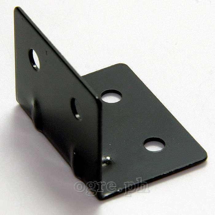 JM30-B Flight Case Small Corner Brace Protector, 30*40mm, Black, Set of 4