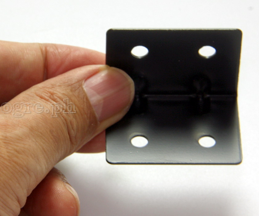JM30-B Flight Case Small Corner Brace Protector, 30*40mm, Black, Set of 4