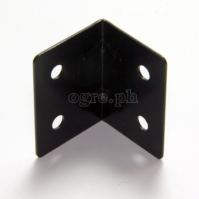 JM30-B Flight Case Small Corner Brace Protector, 30*40mm, Black, Set of 4