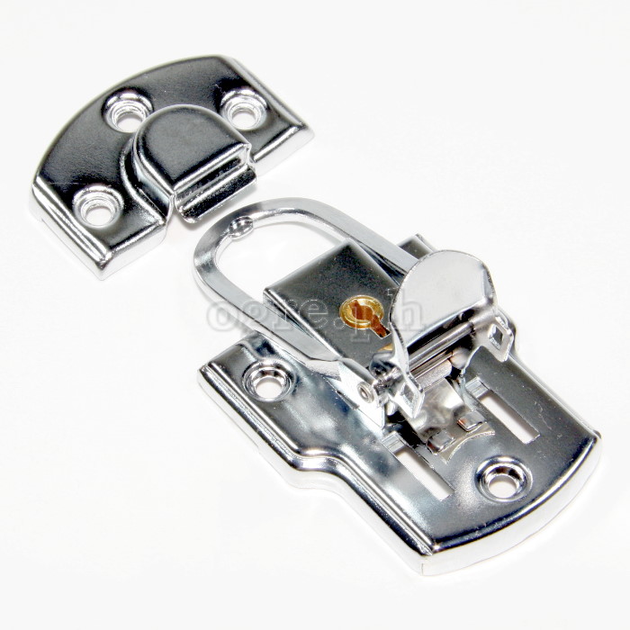 TL01-L Flight Case Large Drawbolt Closure Latch, Key Lockable 90 x 50mm