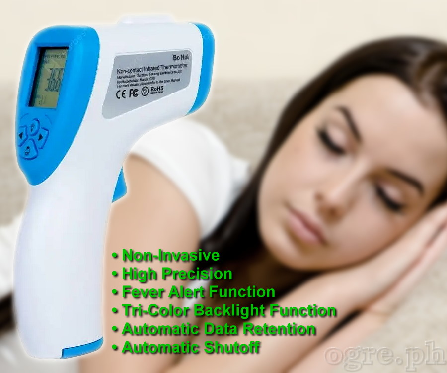 T-168 Non-Contact Infrared Thermometer with Fever Alert Function