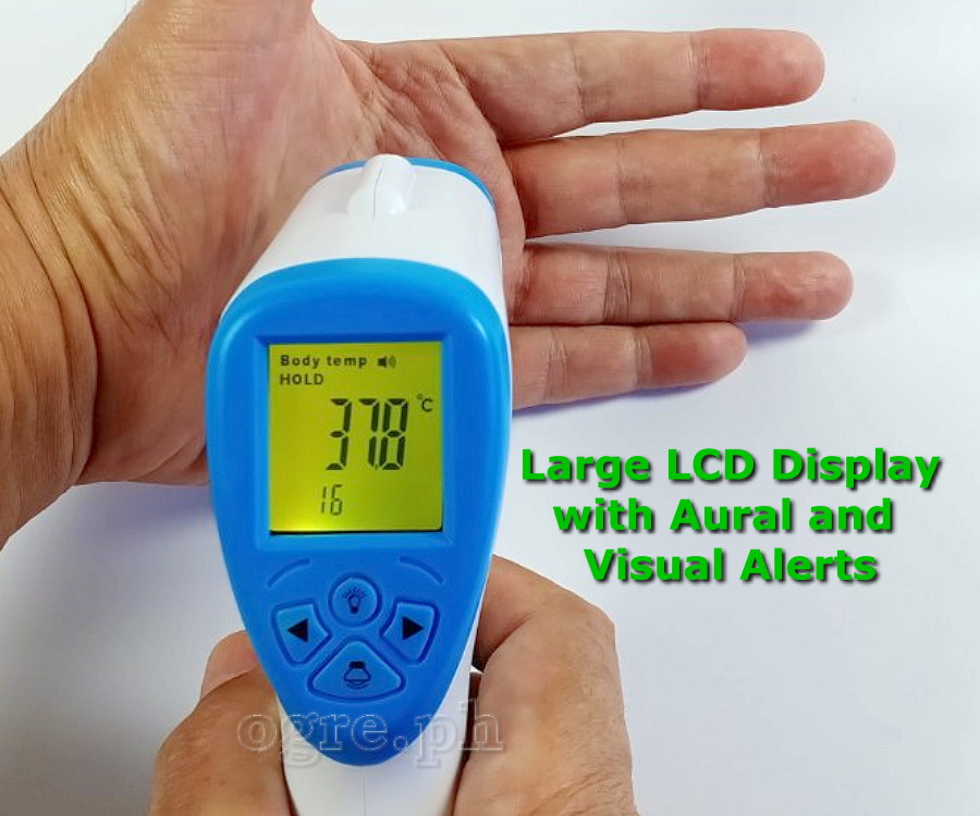 T-168 Non-Contact Infrared Thermometer with Fever Alert Function
