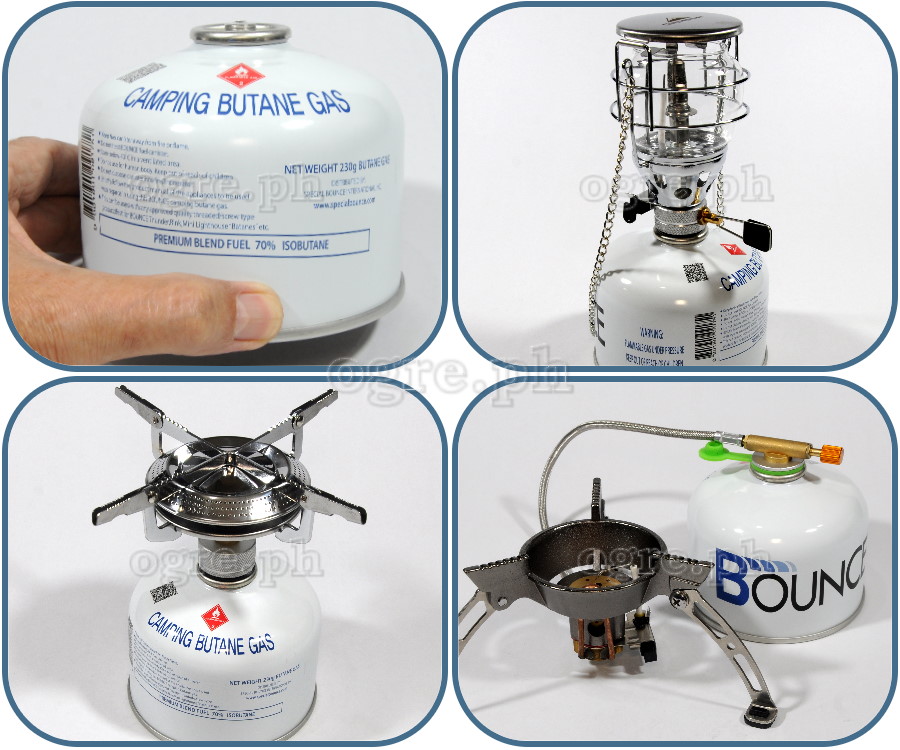 LG-230 Camping Butane Gas 230g Screw Type Canister