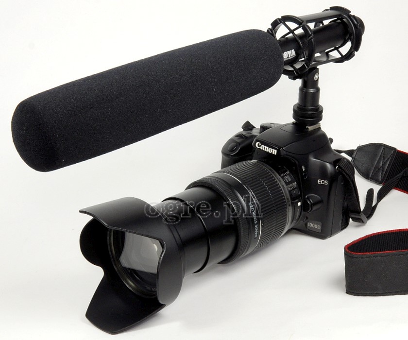 BY-PVM1000L Professional Condenser Shotgun Microphone