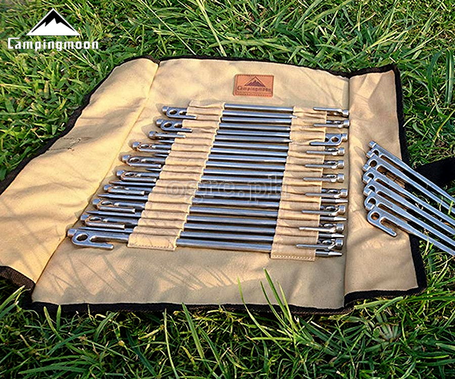 B-126 Heavy Duty Foldable Tent Pegs Storage Bag (31 x 47.5cm)