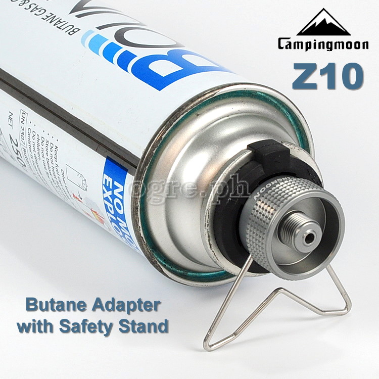 Z10 Butane Tank Nozzle Adapter with Safety Stand