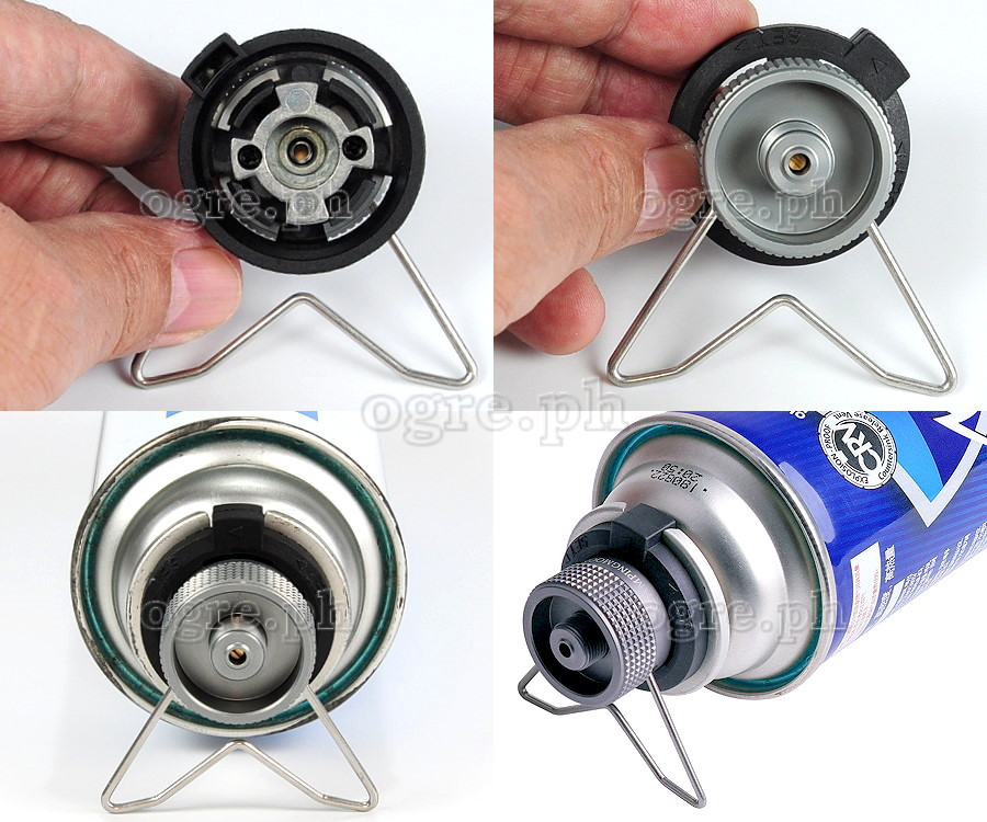 Z10 Butane Tank Nozzle Adapter with Safety Stand