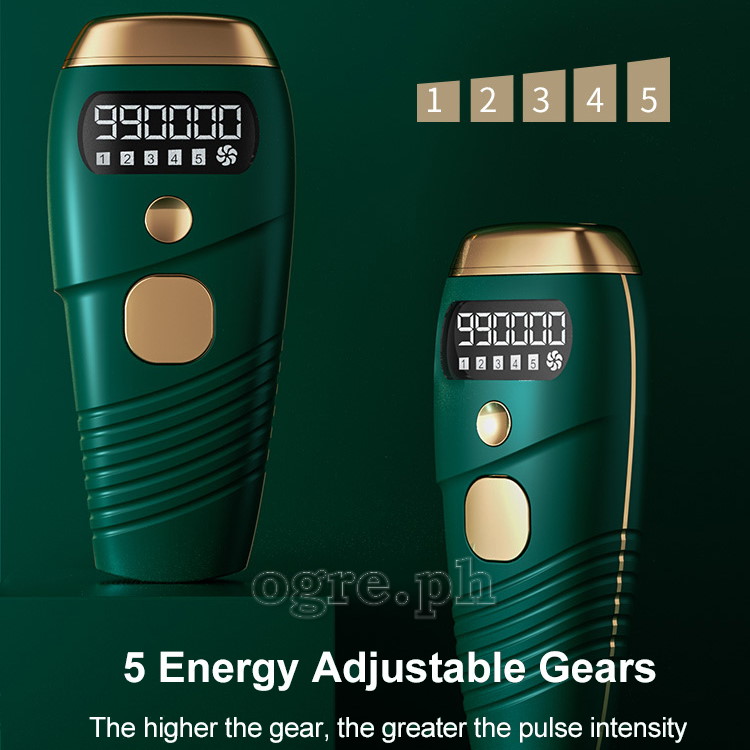 W-1092 Intense Pulsed Light (IPL) Hair Remover Epilator ~ Green