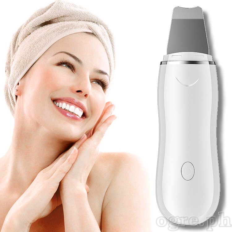 W-1188 Cordless Ultrasonic Facial Skin Scrubber USB-Rechargeable