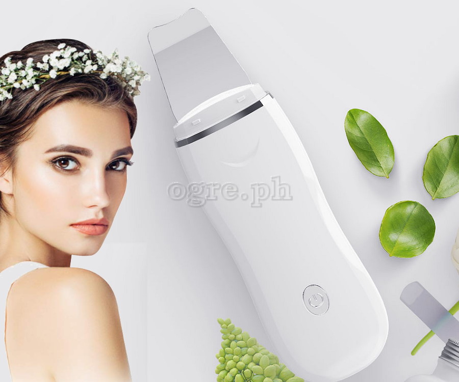 W-1188 Cordless Ultrasonic Facial Skin Scrubber USB-Rechargeable