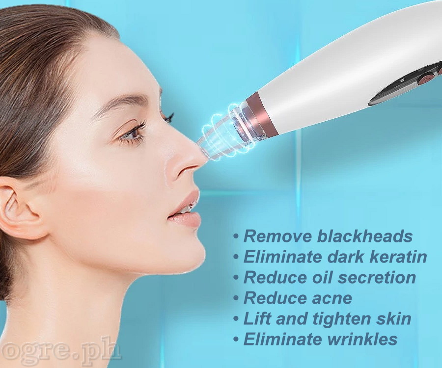 W-1888 Cordless Blackhead Remover / Skin Pore Vacuum Cleanser Set USB-Rechargeable