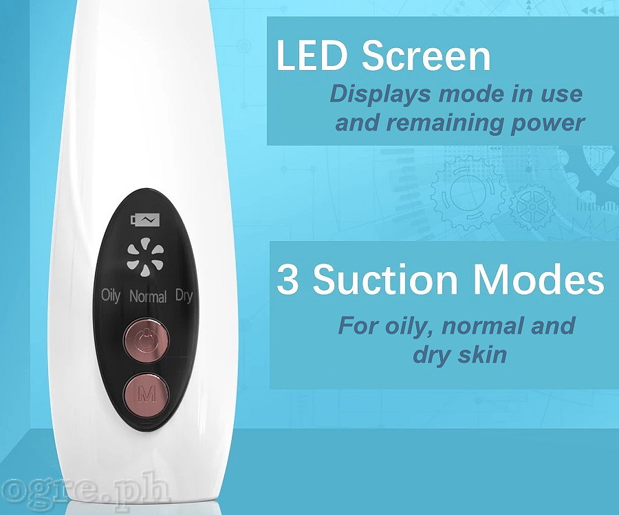 W-1888 Cordless Blackhead Remover / Skin Pore Vacuum Cleanser Set USB-Rechargeable