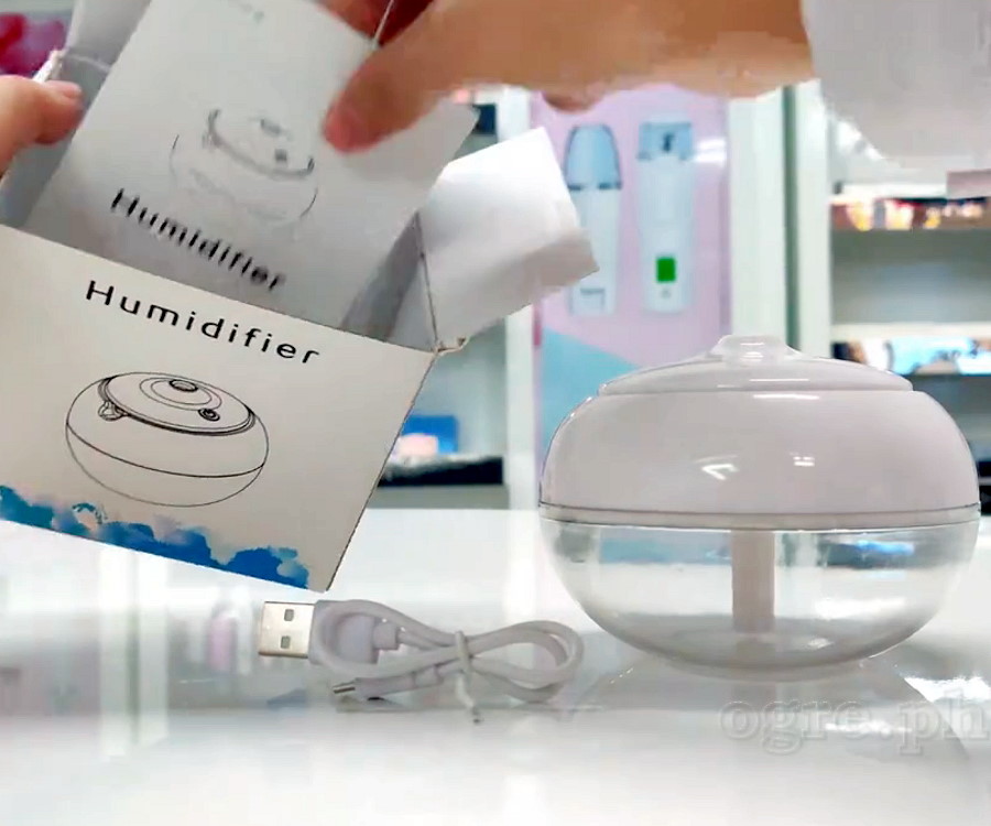 W-718F 250ml Aromatherapy Diffuser / Nano Mist Humidifier USB-Powered