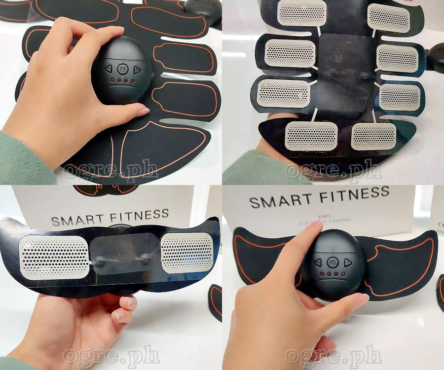 W-802 USB-Rechargeable Electrical Muscle Stimulator (EMS) Abdominal Massager