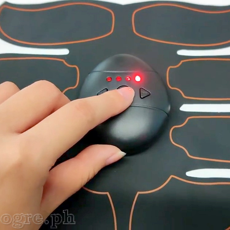 W-802 USB-Rechargeable Electrical Muscle Stimulator (EMS) Abdominal Massager