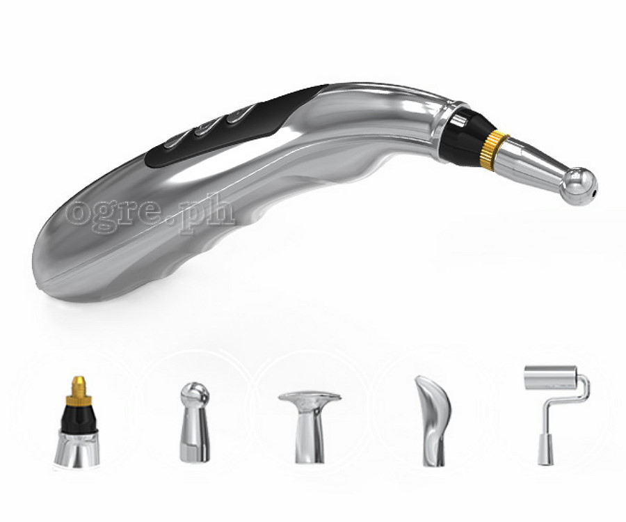 W-912R Cordless Acupressure Massage Pen Set USB-Rechargeable