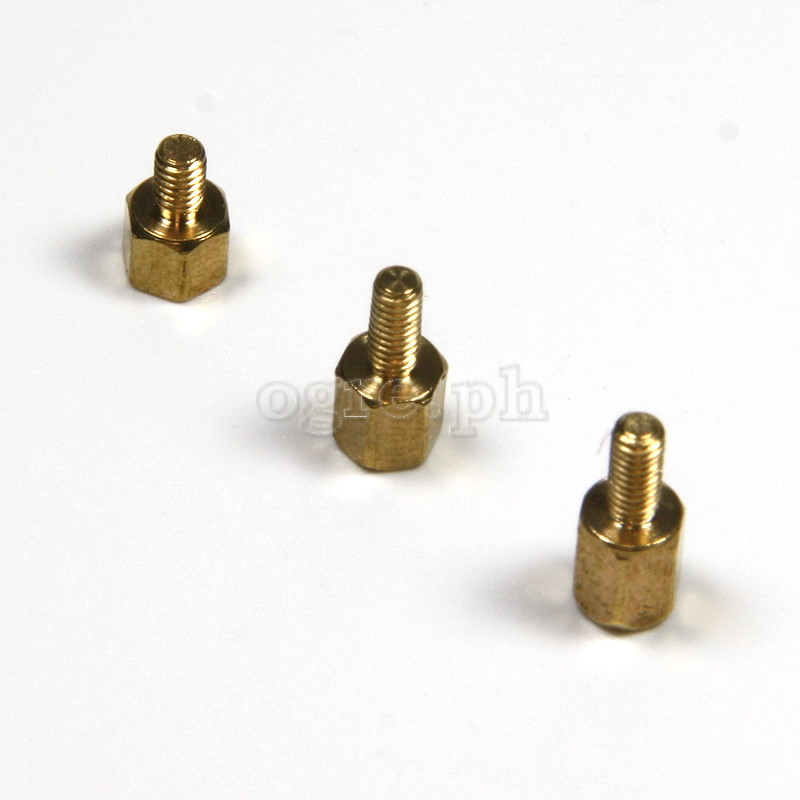 HW040-M2.5 PCB / Motherboard Brass M-F Standoff Spacer Kit ~ 180pcs M2.5 Mix