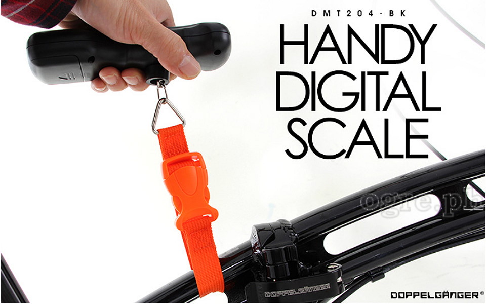 DMT204-BK Handy Digital Weighing Scale