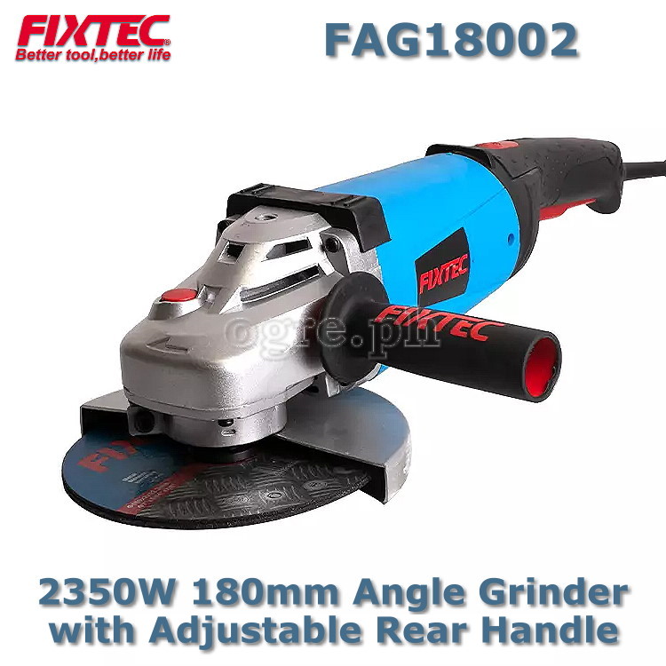 FAG18002 2350W 180mm Angle Grinder with Rotary Rear Handle