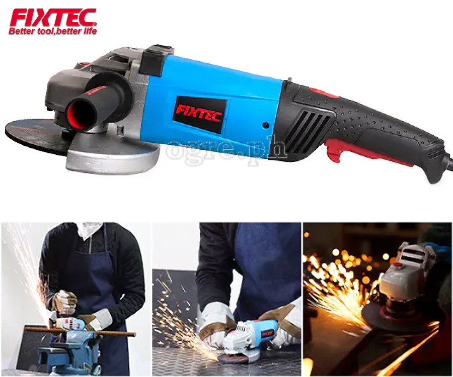 FAG18002 2350W 180mm Angle Grinder with Rotary Rear Handle