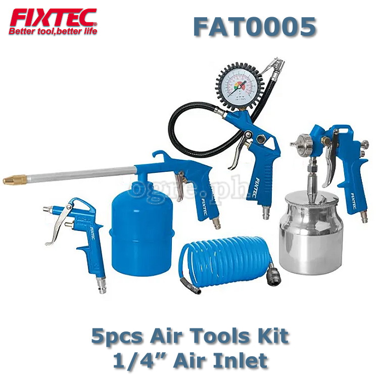 FAT0005 5pcs Industrial Air Tools Kit