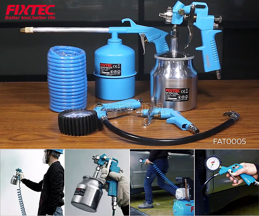 FAT0005 5pcs Industrial Air Tools Kit