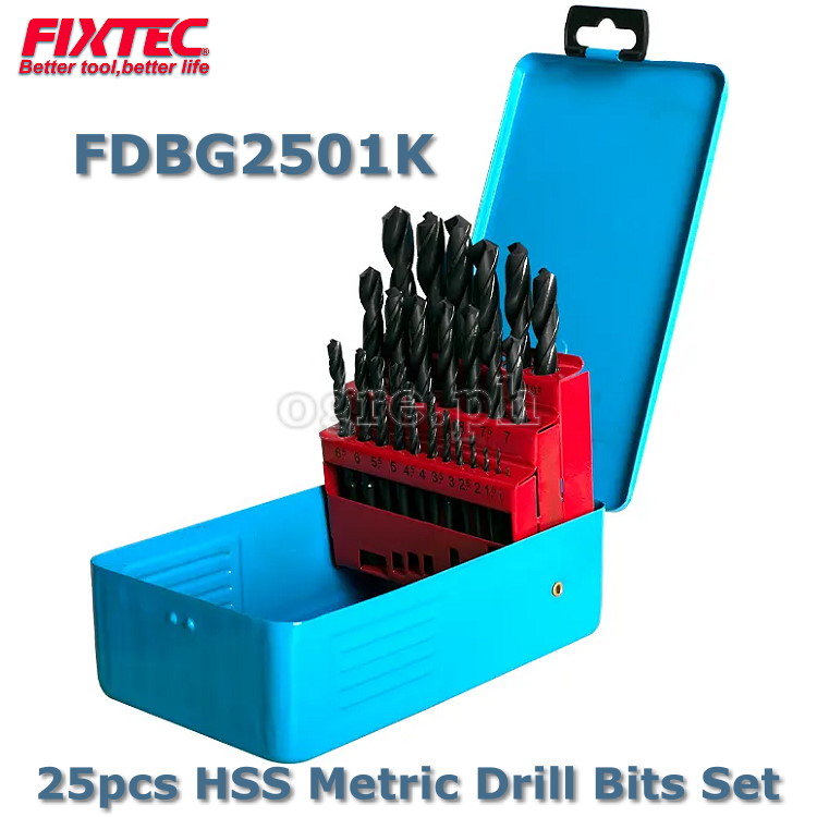 FDBG2501K 25pcs HSS Drill Bits Set