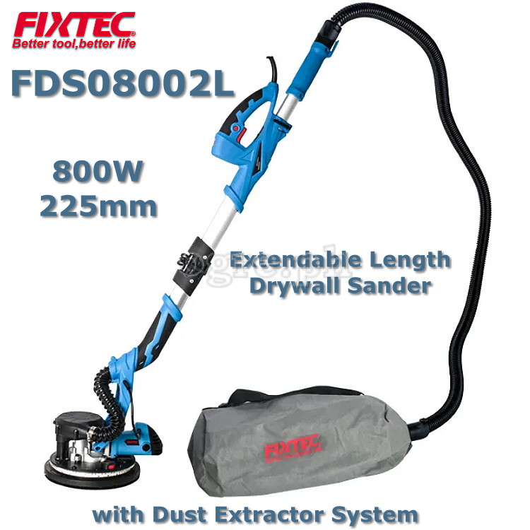 FDS08002L 800W 225mm Extendable Drywall Sander