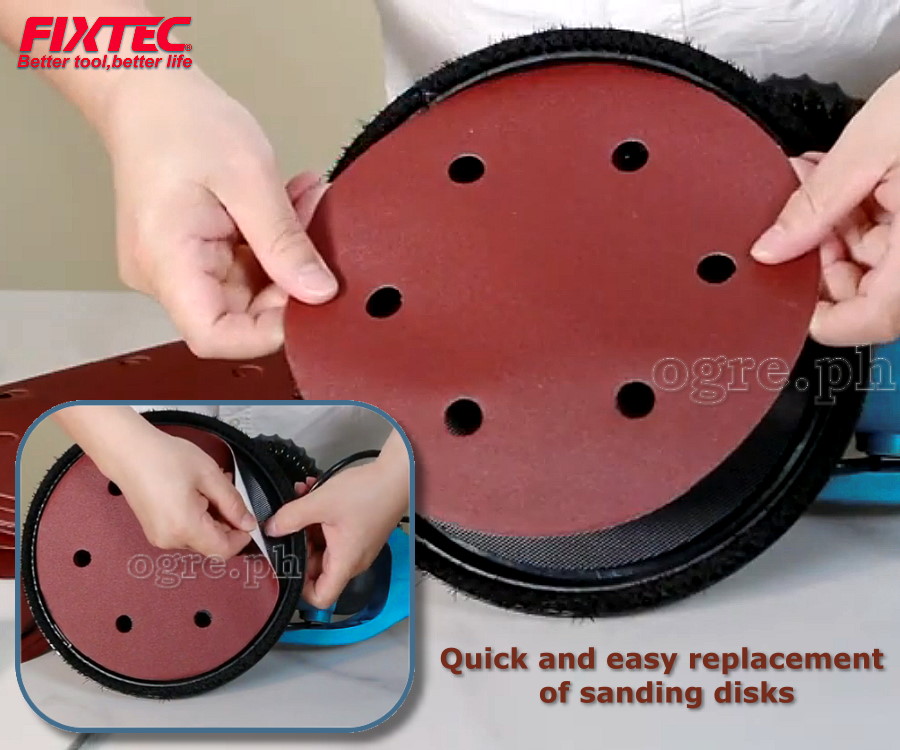 FDS08002L 800W 225mm Extendable Drywall Sander
