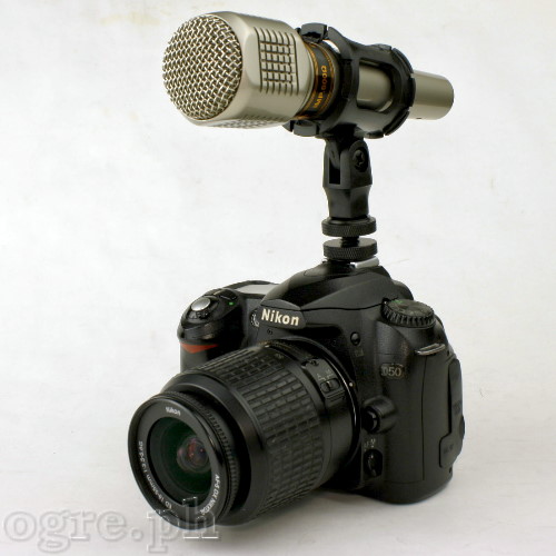 HSMH-02 Microphone Shock Mount with Camera Hot Shoe Adapter