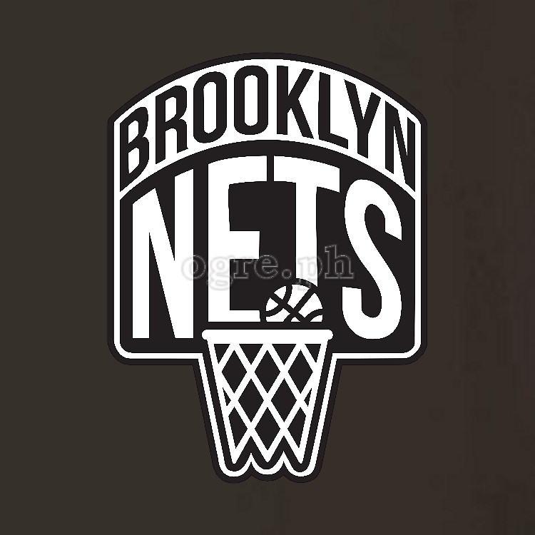 NBA-BKN Brooklyn Nets Logo on Soft Premium 100% Cotton Tee