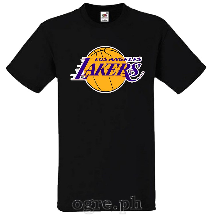 NBA-LAL Los Angeles Lakers Logo on Soft Premium 100% Cotton Tee