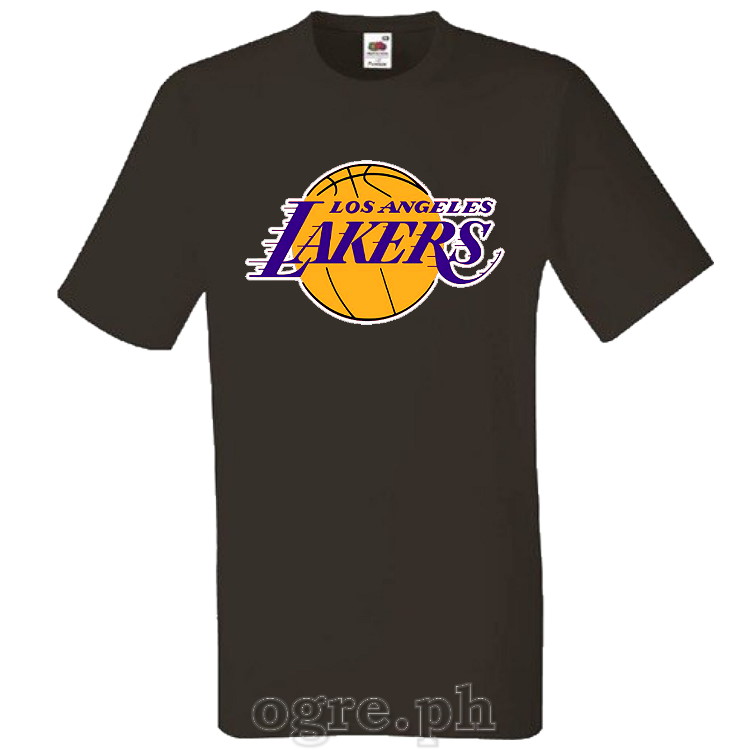 NBA-LAL Los Angeles Lakers Logo on Soft Premium 100% Cotton Tee