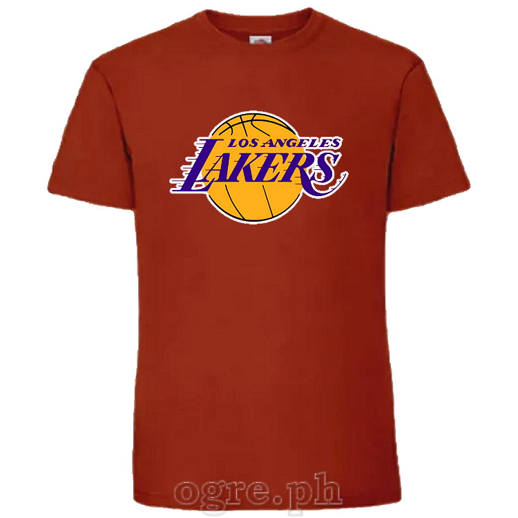 NBA-LAL Los Angeles Lakers Logo on Soft Premium 100% Cotton Tee