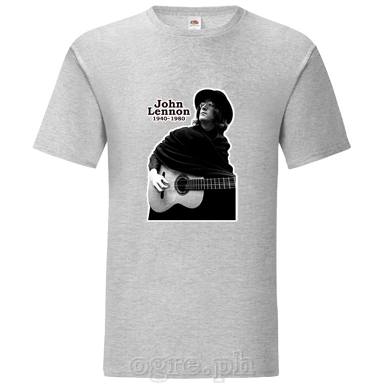 RML-JLN1 Rock Music Legends on Soft Premium 100% Cotton Tee ~ John Lennon