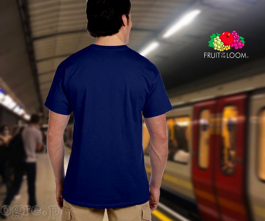 SP-195N Navy Blue Soft Premium Round Neck Tee 195gsm 100% Cotton